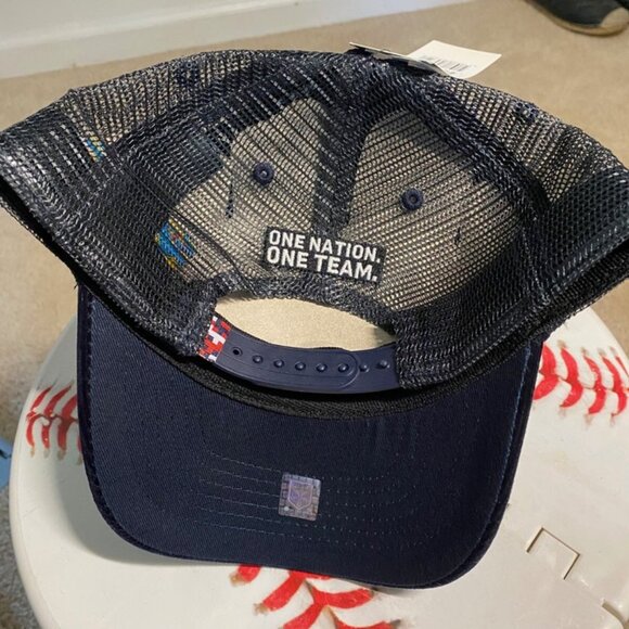 USA Dad Mesh Trucker USMNT Soccer National Team One Nation Sideline Pro Hat Cap - Picture 2 of 3